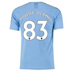 Maillot Manchester City NO.83 Poveda Ocampo 1ª 2019-20 Bleu Maillot Manchester City NO.83 Poveda Ocampo 1ª 2019-20 Bleu