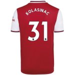 Maillot Arsenal NO.31 Kolasinac 1ª 2019-20 Rouge Maillot Arsenal NO.31 Kolasinac 1ª 2019-20 Rouge