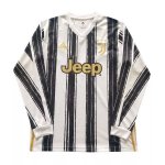 Thailande Maillot Juventus 1ª ML 2020-21 Blanc Noir Thailande Maillot Juventus 1ª ML 2020-21 Blanc Noir
