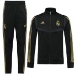 Survetement Enfant Real Madrid 2019-20 Jaune Noir Survetement Enfant Real Madrid 2019-20 Jaune Noir