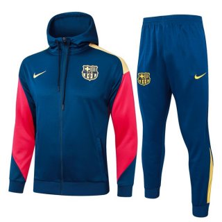 Survetement Capuche Barcelone 2024-25 Bleu 5