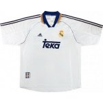 Thailande Maillot Real Madrid 1ª Retro 1999 2000 Blanc Thailande Maillot Real Madrid 1ª Retro 1999 2000 Blanc