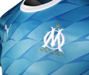 Thailande Maillot Marseille 2ª 2019-20 Bleu Clair