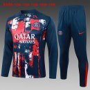 Enfant Training Top PSG 2024-25 Bleu Rouge 3