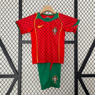 Maillot Portugal 1ª Enfant Retro 2004