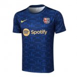 Maillot Entrainement Barcelone 2024-25 Bleu