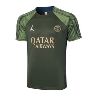 Maillot Entrainement PSG 2024-25 Vert 2