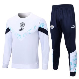 Training Manchester City 2022-23 Blanc Bleu