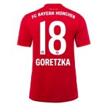 Maillot Bayern Munich NO.18 Goretzka 1ª 2019-20 Rouge Maillot Bayern Munich NO.18 Goretzka 1ª 2019-20 Rouge