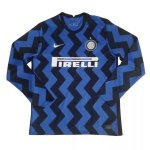 Thailande Maillot Inter Milan 1ª ML 2020-21 Bleu Thailande Maillot Inter Milan 1ª ML 2020-21 Bleu