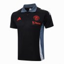 Polo Manchester United 2024-25 Noir Gris 2