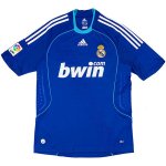 Thailande Maillot Real Madrid 2ª Retro 2008 2009 Bleu Thailande Maillot Real Madrid 2ª Retro 2008 2009 Bleu