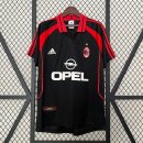 Thailande Maillot AC Milan 3ª Retro 2000 2001