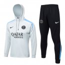 Survetement Capuche PSG 2024-25 Gris 5