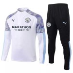 Survetement Manchester City 2020-21 Blanc Purpura Survetement Manchester City 2020-21 Blanc Purpura