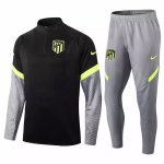 Survetement Atletico Madrid 2020-21 Noir Gris Survetement Atletico Madrid 2020-21 Noir Gris