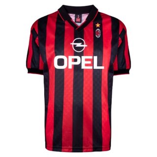 Thailande Maillot AC Milan 1ª Retro 1995 1996