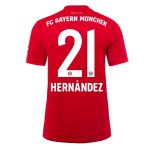 Maillot Bayern Munich NO.21 Hernández 1ª 2019-20 Rouge Maillot Bayern Munich NO.21 Hernández 1ª 2019-20 Rouge