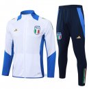 Survetement Italie 2024-25 Blanc 3