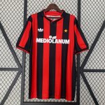 Thailande Maillot AC Milan 1ª Retro 1990 1991 Thailande Maillot AC Milan 1ª Retro 1990 1991