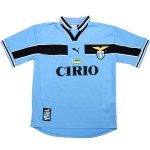 Thailande Maillot Lazio 1ª Retro 1998 2000 Bleu Clair Thailande Maillot Lazio 1ª Retro 1998 2000 Bleu Clair