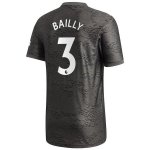 Maillot Manchester United NO.3 Bailly 2ª 2020-21 Noir Maillot Manchester United NO.3 Bailly 2ª 2020-21 Noir
