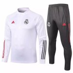 Survetement Real Madrid 2020-21 Blanc Gris Survetement Real Madrid 2020-21 Blanc Gris
