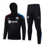 Sweat Shirt Capuche Barcelone 2024-25 Noir 3