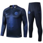 Survetement Chelsea 2019-20 Bleu Marine Noir Survetement Chelsea 2019-20 Bleu Marine Noir
