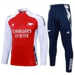 Training Top Arsenal 2024-25 Rouge Blanc 3