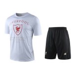 Entrainement Liverpool Conjunto Complet 2019-20 Blanc Noir Rouge Entrainement Liverpool Conjunto Complet 2019-20 Blanc Noir Rouge