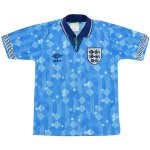 Thailande Maillot Angleterre Tercera Retro 1990 Bleu Thailande Maillot Angleterre Tercera Retro 1990 Bleu