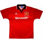 Thailande Maillot Manchester United 1ª Retro 1994 1996 Rouge Thailande Maillot Manchester United 1ª Retro 1994 1996 Rouge