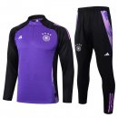 Training Top Allemagne 2024-25 Purpura Noir 3