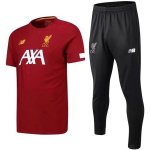 Entrainement Liverpool Conjunto Complet 2019-20 Rouge Noir Entrainement Liverpool Conjunto Complet 2019-20 Rouge Noir