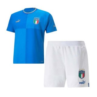 Maillot Italie 1ª Enfant 2022 Bleu