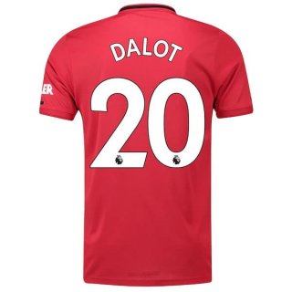 Maillot Manchester United NO.20 Dalot 1ª 2019-20 Rouge