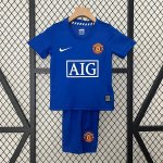 Maillot Manchester United 3ª Retro Enfant 2008 2009 Maillot Manchester United 3ª Retro Enfant 2008 2009