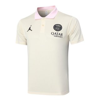 Polo PSG 2024-25 Jaune Rose