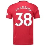 Maillot Manchester United NO.38 Tuanzebe 1ª 2019-20 Rouge Maillot Manchester United NO.38 Tuanzebe 1ª 2019-20 Rouge