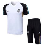 Maillot Entrainement Real Madrid Ensemble Complet 2023-24 Blanc Maillot Entrainement Real Madrid Ensemble Complet 2023-24 Blanc