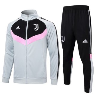 Survetement Juventus 2024-25 Gris Noir 2