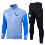 Survetement Inter Milan 2024-25 Gris Bleu 3