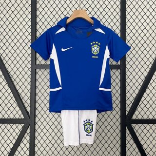 Maillot Brésil 2ª Enfant Retro 2002