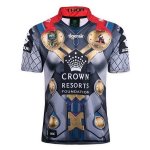 Thailande Maillot Melbourne Storm Thor 2017 2018 Gris Thailande Maillot Melbourne Storm Thor 2017 2018 Gris