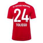 Maillot Bayern Munich NO.24 Tolisso 1ª 2019-20 Rouge Maillot Bayern Munich NO.24 Tolisso 1ª 2019-20 Rouge
