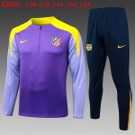Enfant Sweatshirt Atletico Madrid 2025-26 Purpura 5 Enfant Sweatshirt Atletico Madrid 2025-26 Purpura 5