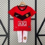 Maillot Manchester United 1ª Retro Enfant 2009 2010 Maillot Manchester United 1ª Retro Enfant 2009 2010