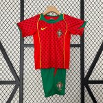 Maillot Portugal 1ª Enfant Retro 2004 Maillot Portugal 1ª Enfant Retro 2004