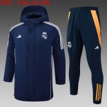 Doudoune Real Madrid Ensemble Complet 2024-25 Bleu 2